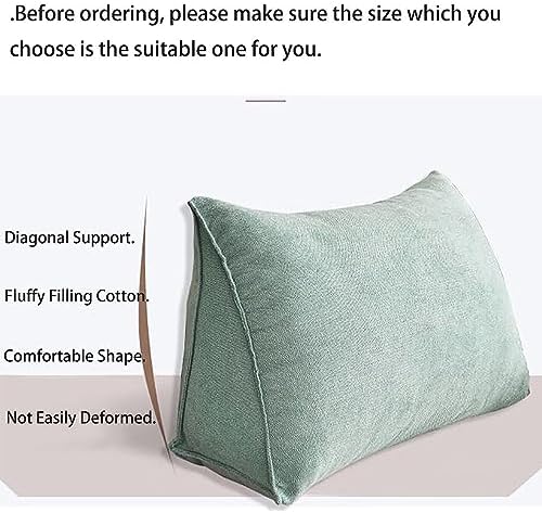 Large Wedge Headboard Pillow for Adults Reading Relaxing Comfort