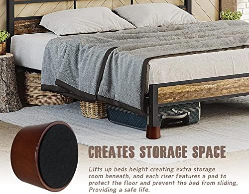 Perfect Bed Risers for Storage Comfort