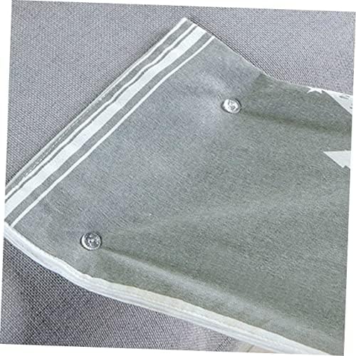 60-Piece Transparent Twisting Fixing Kit for Upholstery Bedskirts and Dust Control