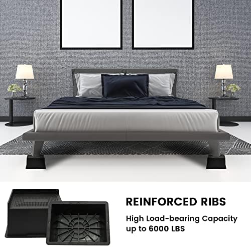 Extra-Sturdy Bed risers for 6000 lbs