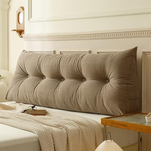 TESICA Full Headboard Wedge Pillow Bed Rest Support Comfort