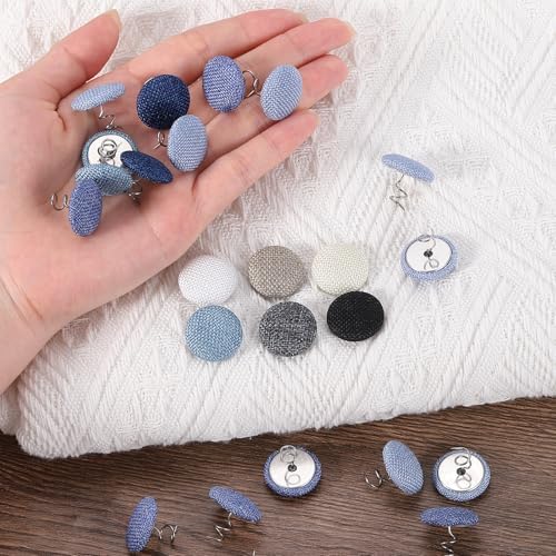 UxCcell 24Pcs Upholstery Tacks Twist Pins 20mm Light Brown