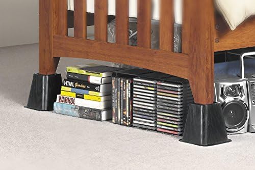 Whitmor Bed Risers Stackable Bed Storage Solution