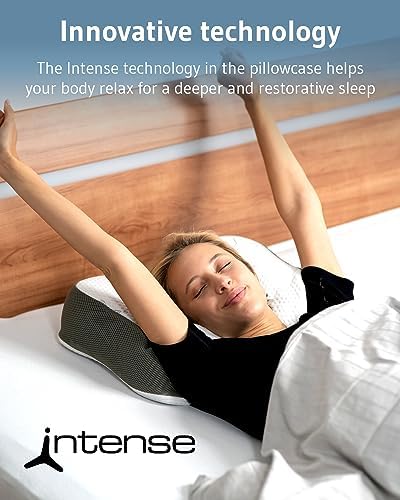 Memory Foam Travel Pillow with Activated Charcoal for Ergonomic Support and Stress Reduction by Third of Life