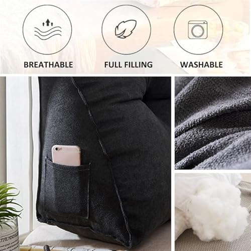 Large Long Backrest Positioning Support Bolster Cushion for Daybed