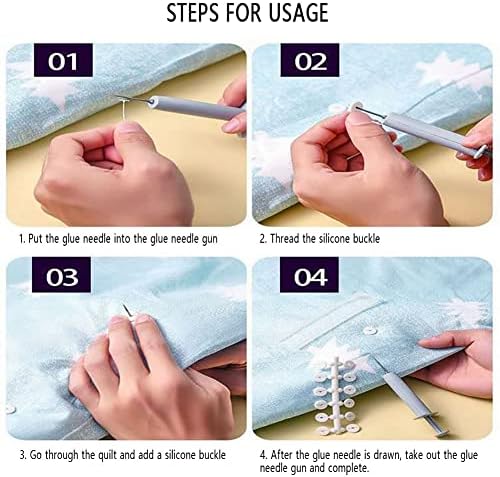 Safe Soft Needle-Free Invisible Quilt Holder Bedding Accessory