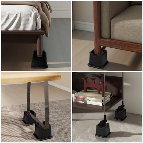 Adjustable Bed Rusher Set of 4