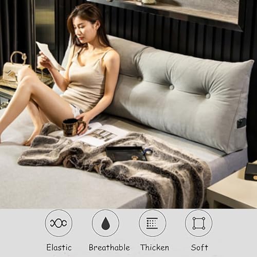 Adjustable Reading Wedge Headboard Pillow