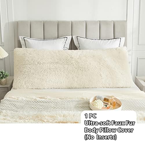 Luxury Off-White Body Pillow Cover
