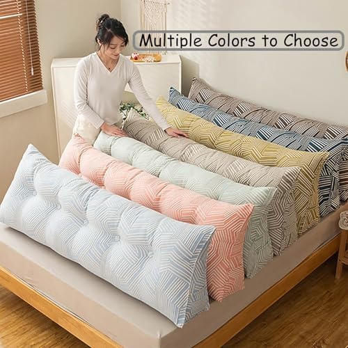Contoured Headboard Wedge Pillow for Support and Comfort