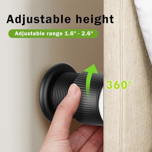 Adjustable Bed Risers - Professional Dual System Bed Stoppers for Home Office Use