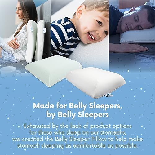 Stomach Sleeper Pillow for Cooling Comfort