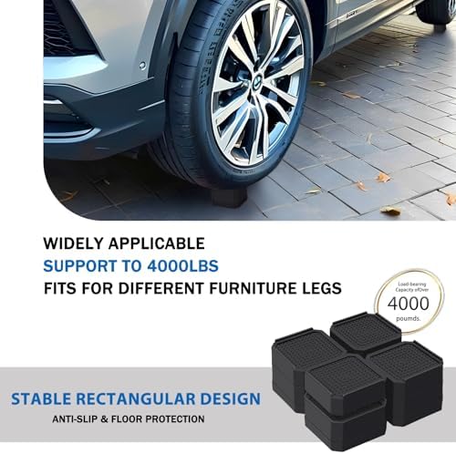 Adjustable Bed Risers for Couches and Desks