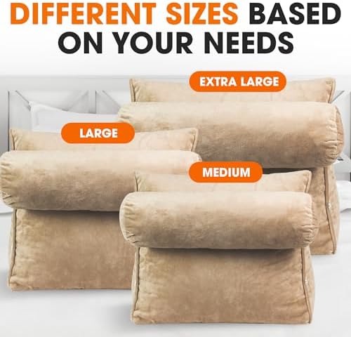 Cheer Collection TV Pillow Back Support Sofa Bed