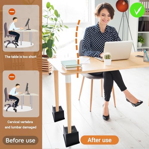 Sturdy Bed Risers for Extra Support