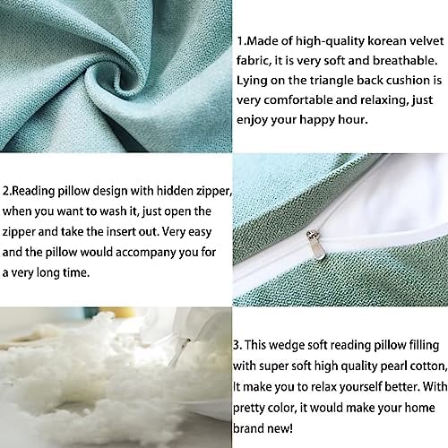 ZYANLING Sofa Wedge Back Support Reading Pillow Experience Unmatched Comfort