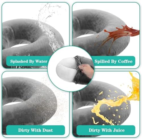 Perfect Gift for Travelers Washable U-Shape Neck Pillow Cover