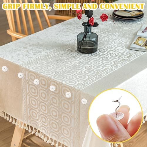 Loghohu 100-Piece Bed Skirt Pin Set