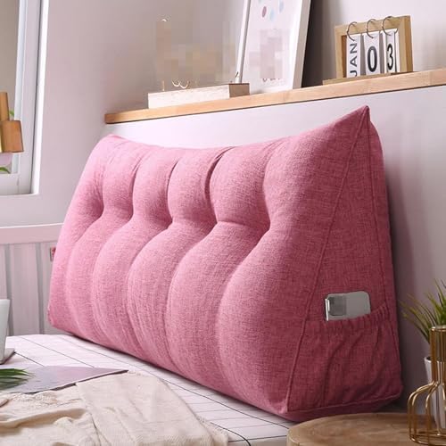Triangle Reading Pillow with Removable Cover for Efficient Back Support