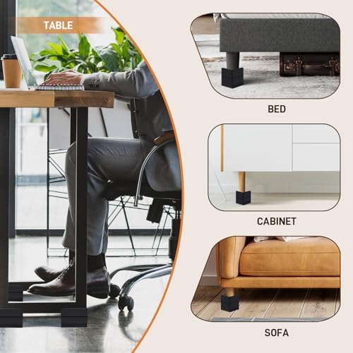 Admiral Bed Risers 15-6 inch Set