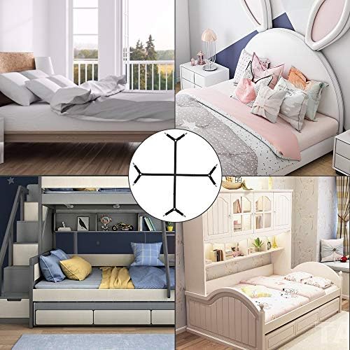 Adjustable Fitted Sheet Straps 2-Piece Secure Bed Sheet Holds
