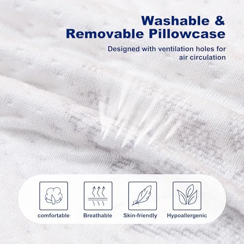 MLILY Side Sleeper Pillow for Neck Pain Relief