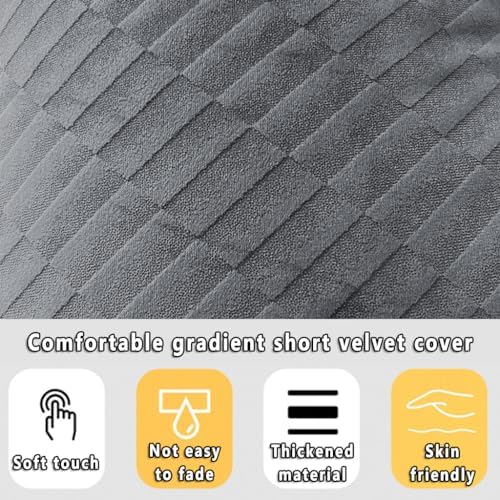 Ergonomic Velvet Headboard Pillow