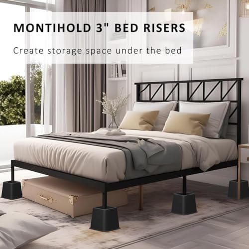 3-Inch Bed Risers for Sofa Chair Desk
