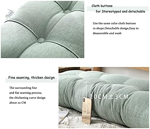 RXBD Large Rectangular Headboard Pillow