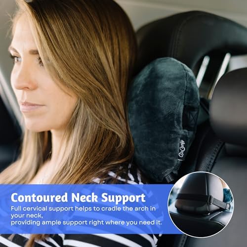 Adjustable Lumbar Support Pillow for Spine Health in Car and Travel