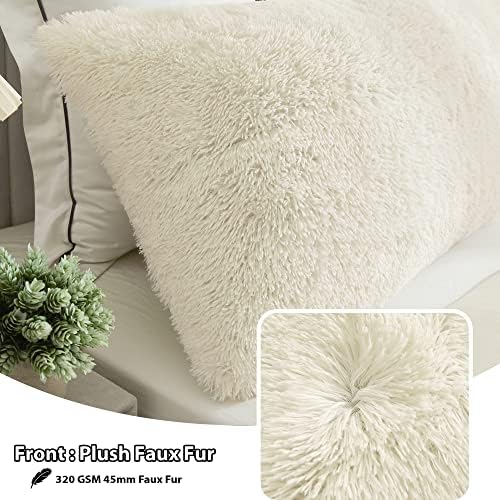 Luxury Off-White Body Pillow Cover