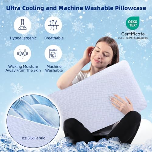 Adjustable Memory Foam Pillow - Neck Head Pain Relief