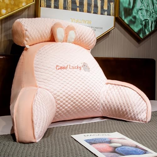 Cute Reading Pillow withPadding and Armrests
