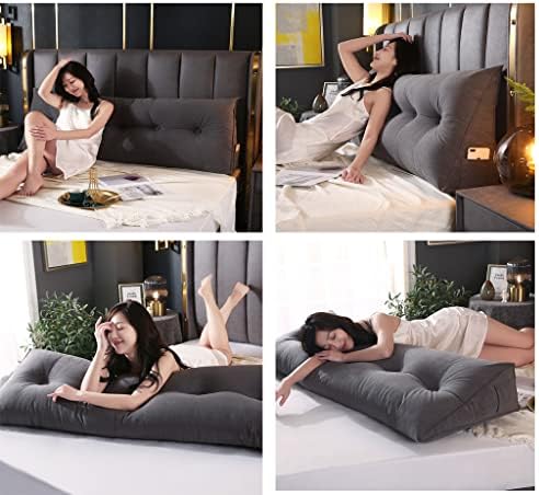 ZZYK Triangular Headboard Pillow Perfect for Reading or Rest