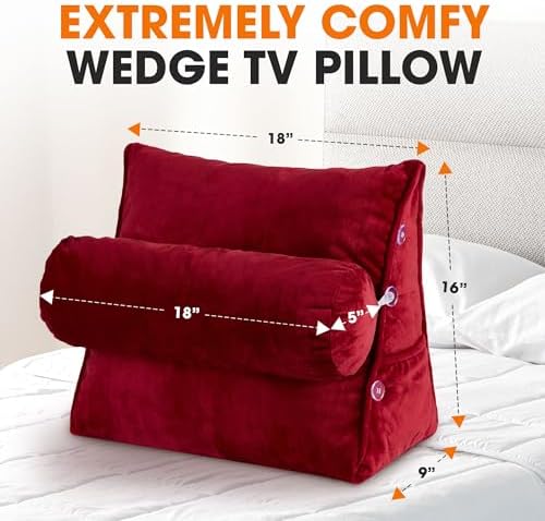 Adjustable Reading Wedge Pillow