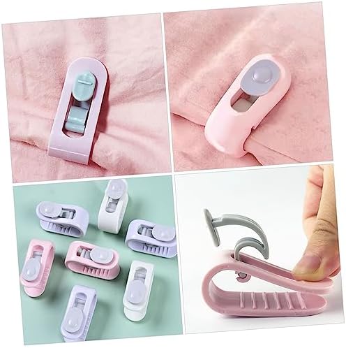 12-Piece Quilt Cover Clips for Organization and Comfort