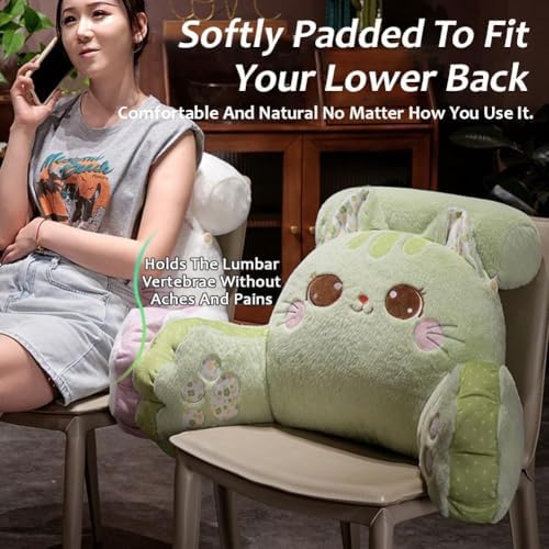 Chpbolly Cuddle Cat Reading Pillow for Adults