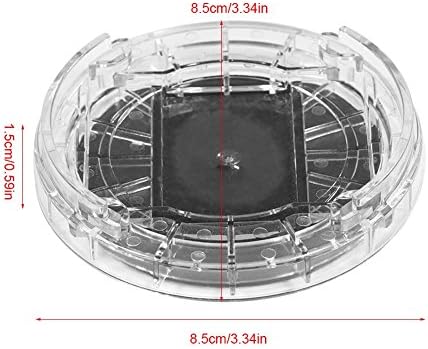 Furniture Risers Set of 8 - Heavy Duty Plastic Bed Risers for Sofa Table Desk and Chair