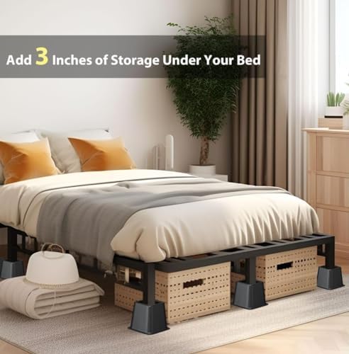 TomGear 8-inch Bed risers - Heavy Duty Stackable