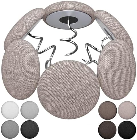 MAICOBI Bed Skirt Twist Pins with Linen Cover