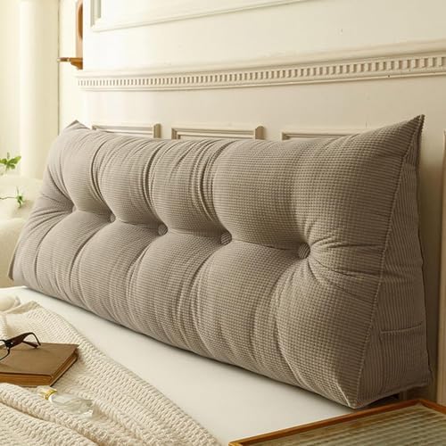 TESICA Full Headboard Wedge Pillow Bed Rest Support Comfort