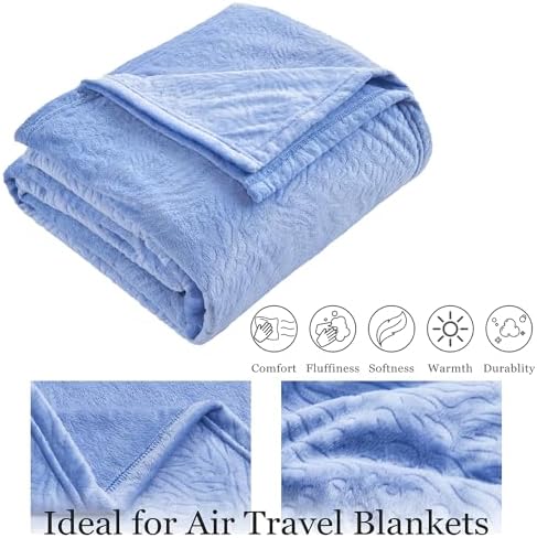 Commollis 2-in-1 Travel Blanket Pillow - Warm Sleep Solution for Flights Cars More