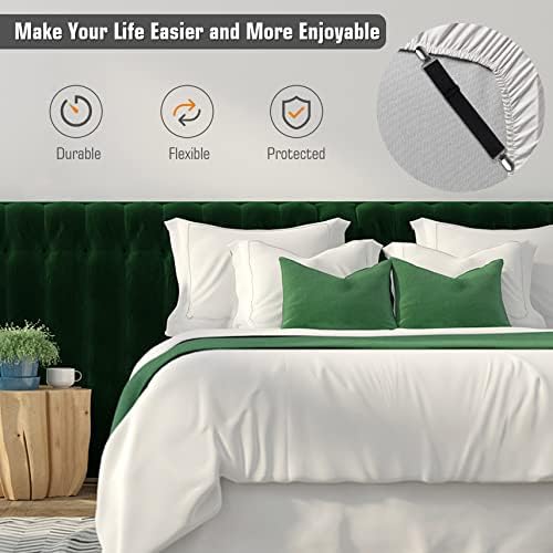 Adjustable Heavy Duty Bed Sheet Clips for Fitted Mattresses caliber Bed Linens