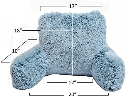 Luxurious Soft Bed Wedge Pillow for Back Support