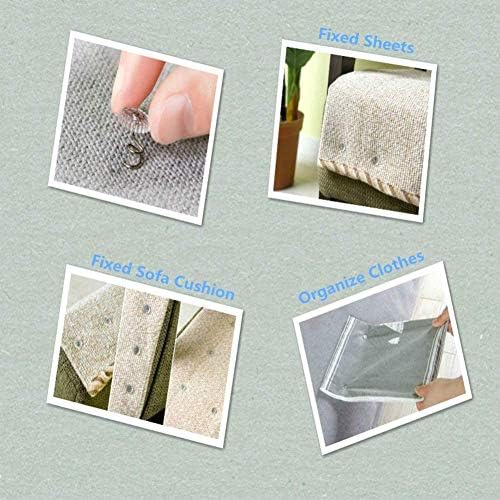 Hztyyier Bedskirt Pins Orthopedic Support for Home and Office Use 50PCS