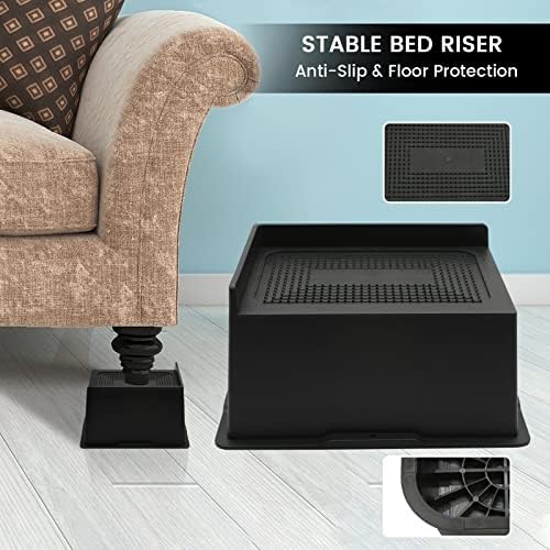 Extra-Sturdy Bed risers for 6000 lbs