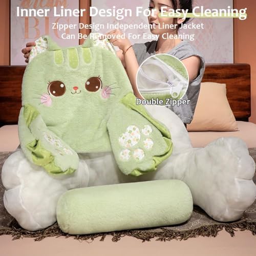 Chpbolly Cuddle Cat Reading Pillow for Adults