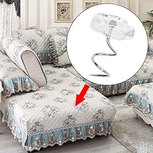 Mini Skater 30-Piece Rose Twist Pins with Metal Heads for Sofa Bed Car Covers