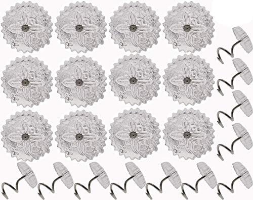Mini Skater 30 Pc Clear Head Twist Pins for Upholstery and Slipcovers