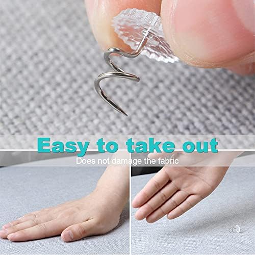 Premium 100-Piece Clear Head Twist Pins for Upholstery